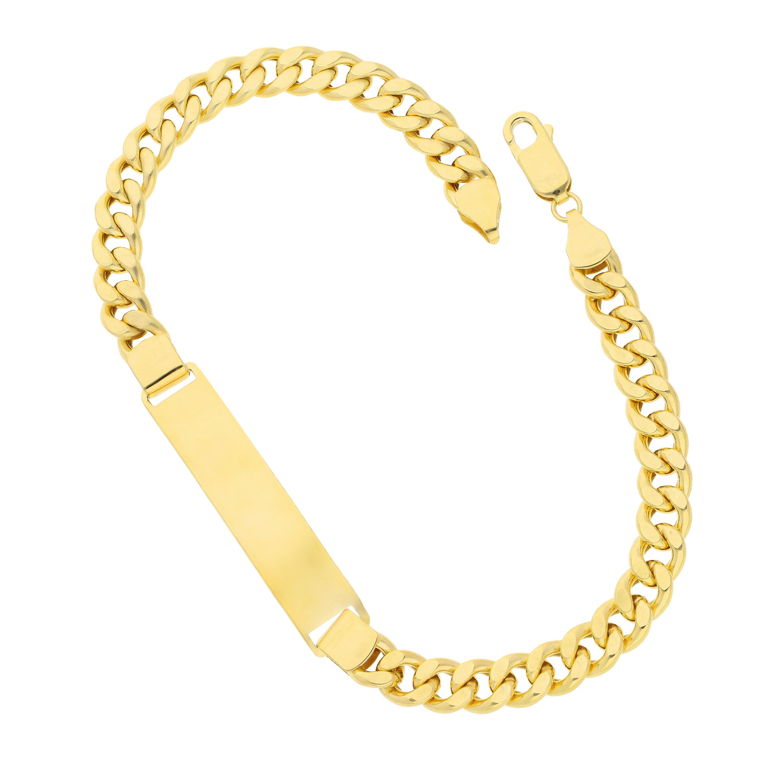 Esclava en oro amarillo 14K - Joyería Lunas